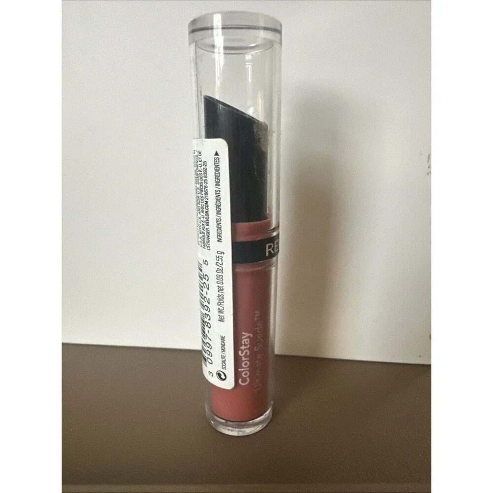 Revlon ColorStay Ultimate Suede Lipstick 025 Socialite New Sealed Discontinued